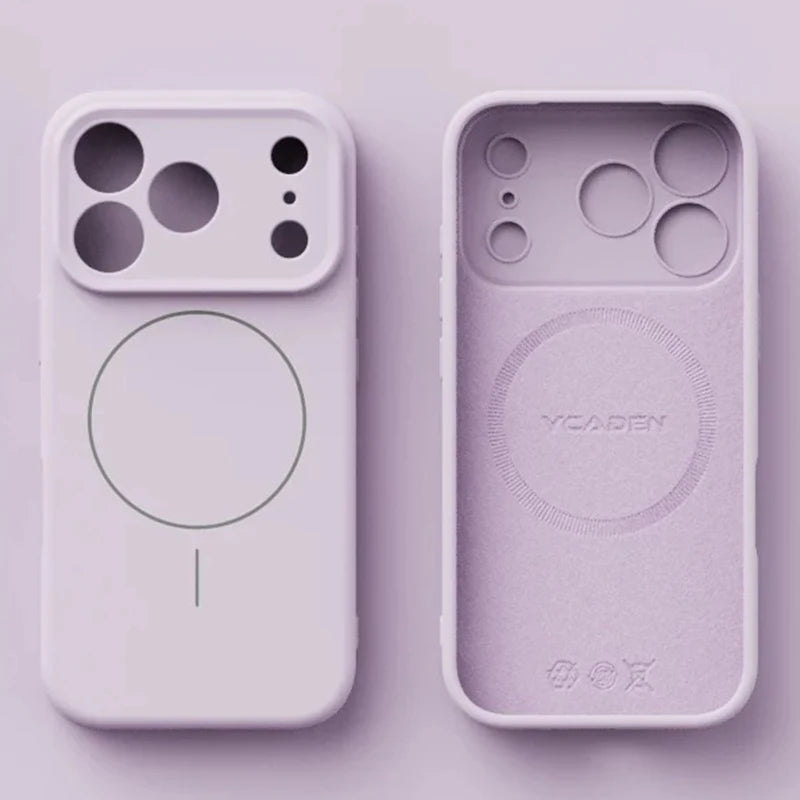 Magnetic Liquid Silicone Phone Case | Soft & Durable Protection