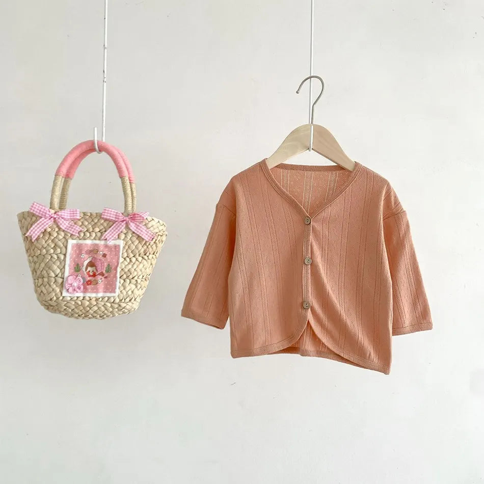 Lightweight Kids Summer Jacket | Stylish Toddler Cardigan Top