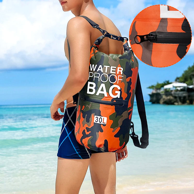 Waterproof Dry Bags & Wet Separation Backpack for Outdoor Activities
