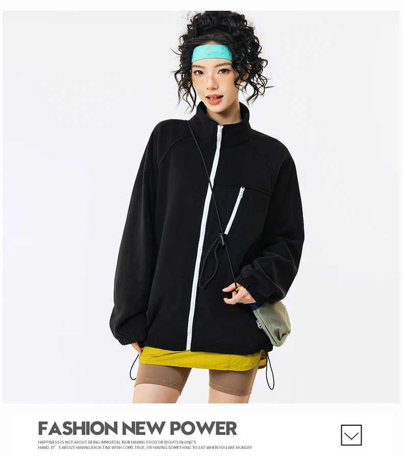 Lightweight Waterproof Fleece Jacket for Outdoor Adventures
