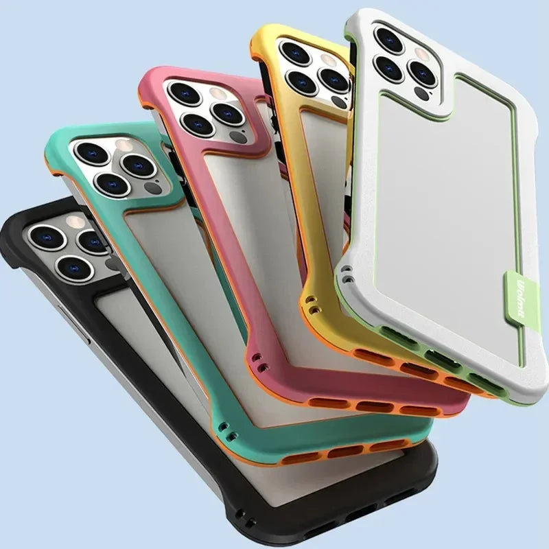 Colorful TPU Bumper Cover for iPhone 15 ProMax & Plus