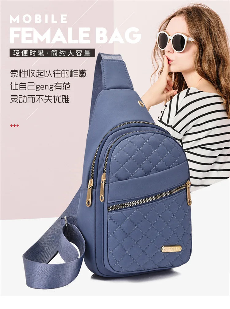 Women's Multi-Layer Embroidered Backpack | Casual Outdoor Style