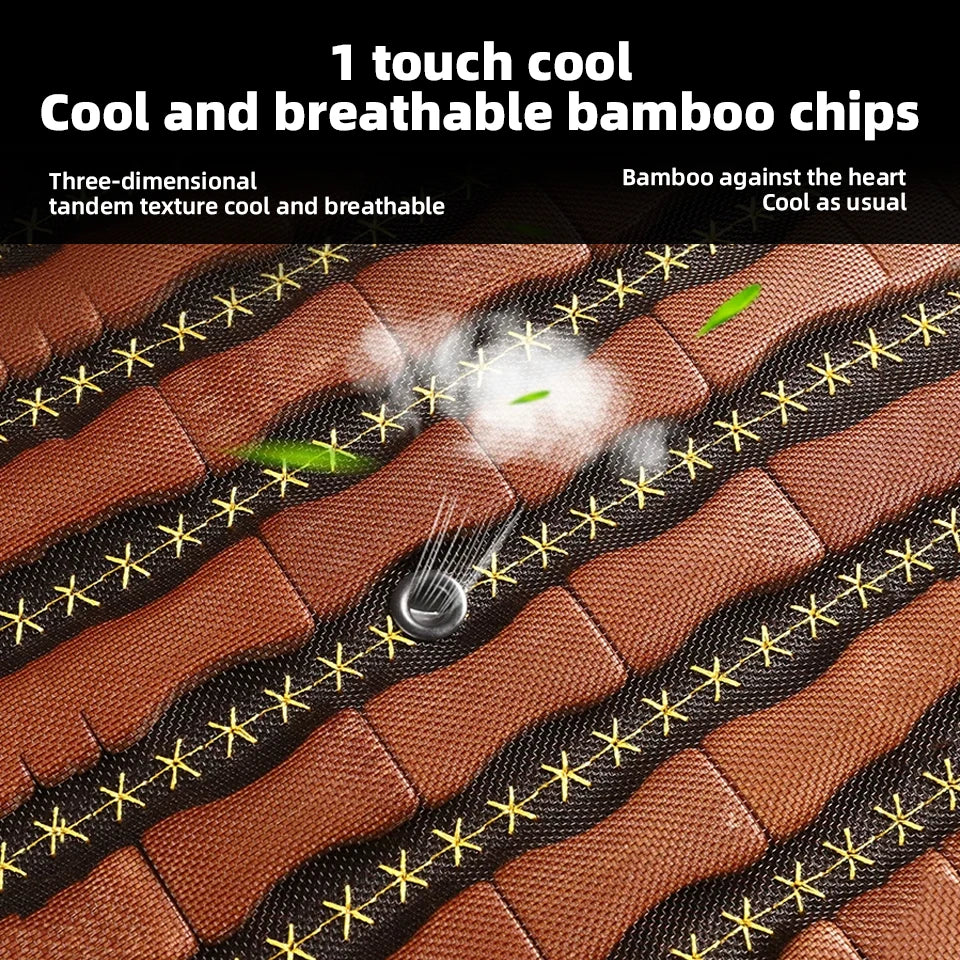 Summer Car Cooling Seat Cover with Fans | Universal Ventilation Cushion