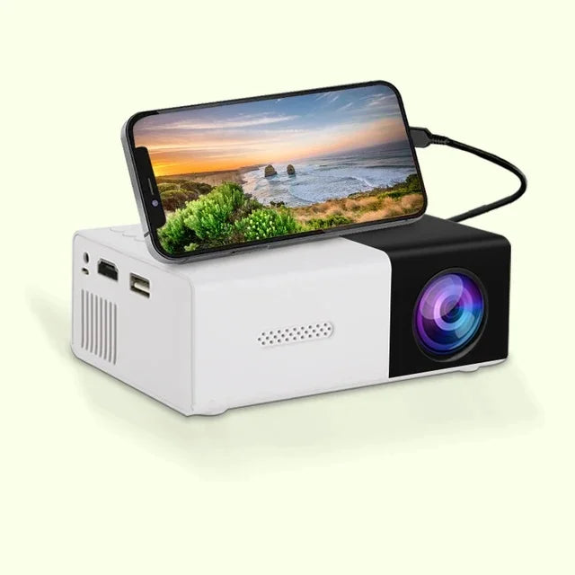 Mini Portable HD Projector | Ultra-Clear Mobile Projection