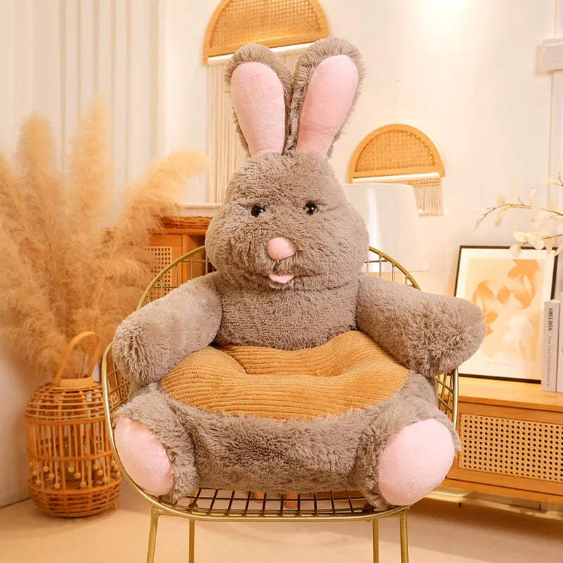 Adorable Plush Cartoon Animal Sofa Chair for Kids | Cozy & Fun