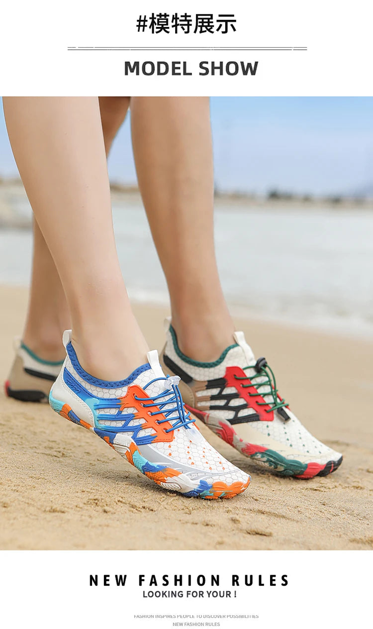 Five Finger Creeper Beach Shoes | Lightweight Water Wading Footwear