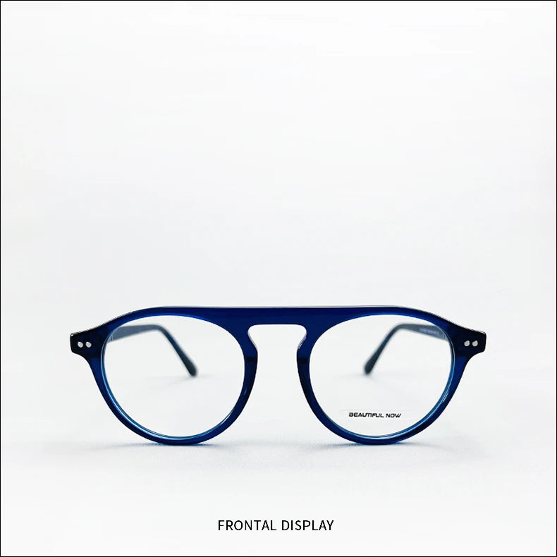 Unisex Rectangle Eyeglass Frames with UV Protection | Stylish and Versatile