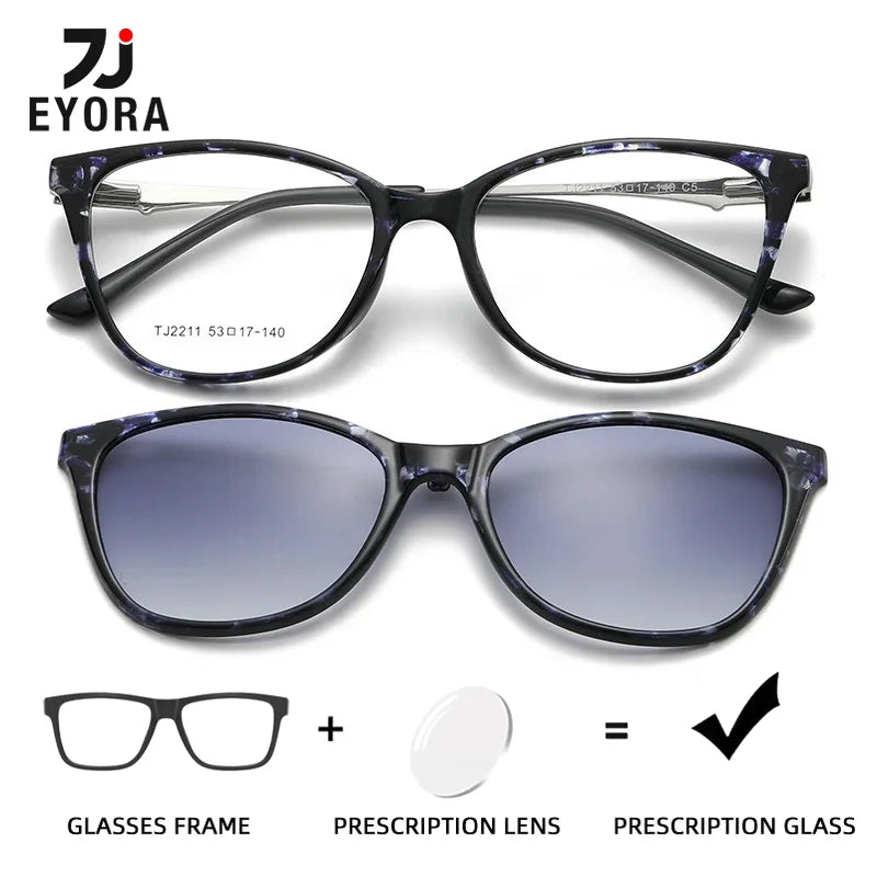 Multifunctional Cat Eye Polarized Sunglasses for Women | Customizable Lenses 2026