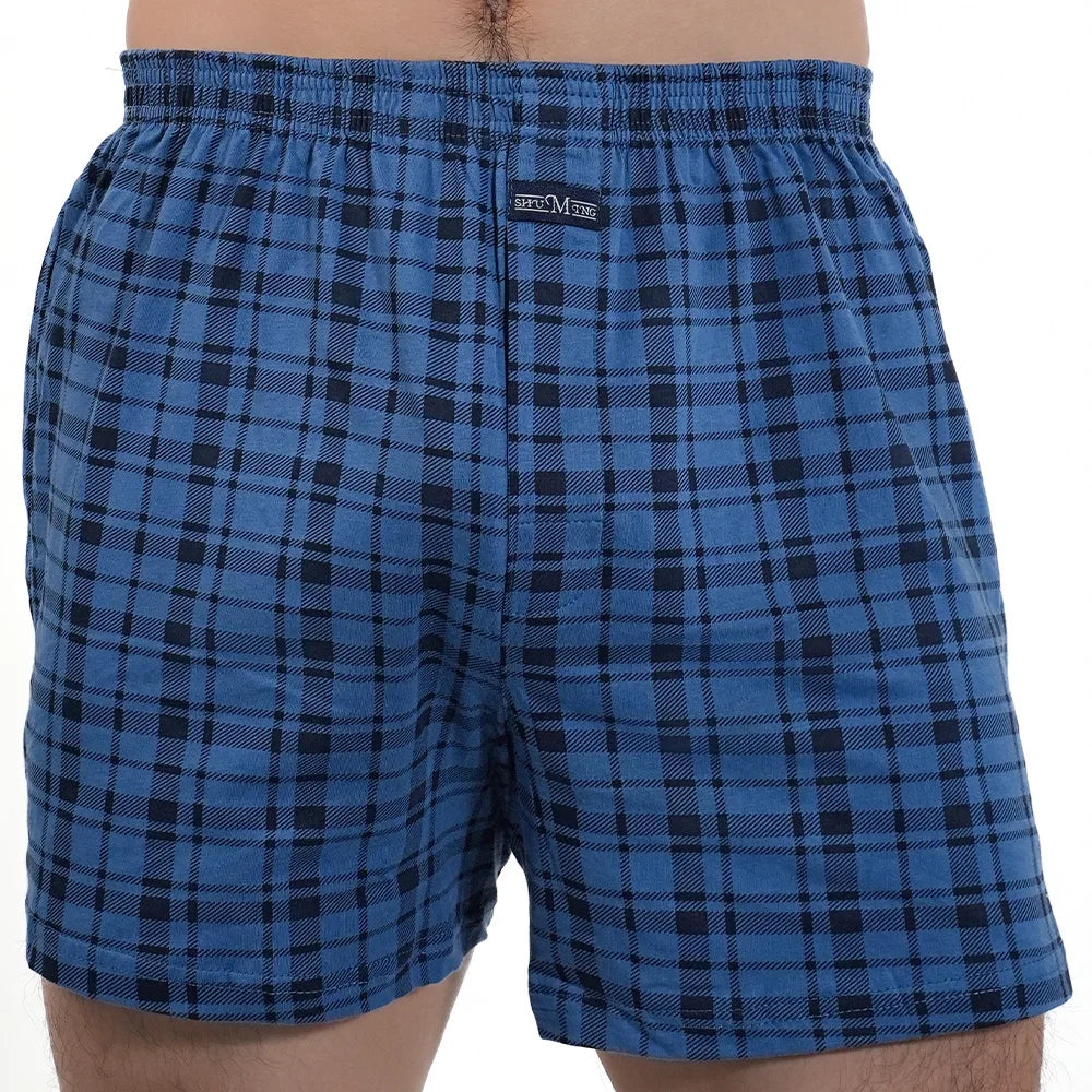 Men's Plaid Pajama Bottoms | Comfort Fit Cotton Sleepwear
