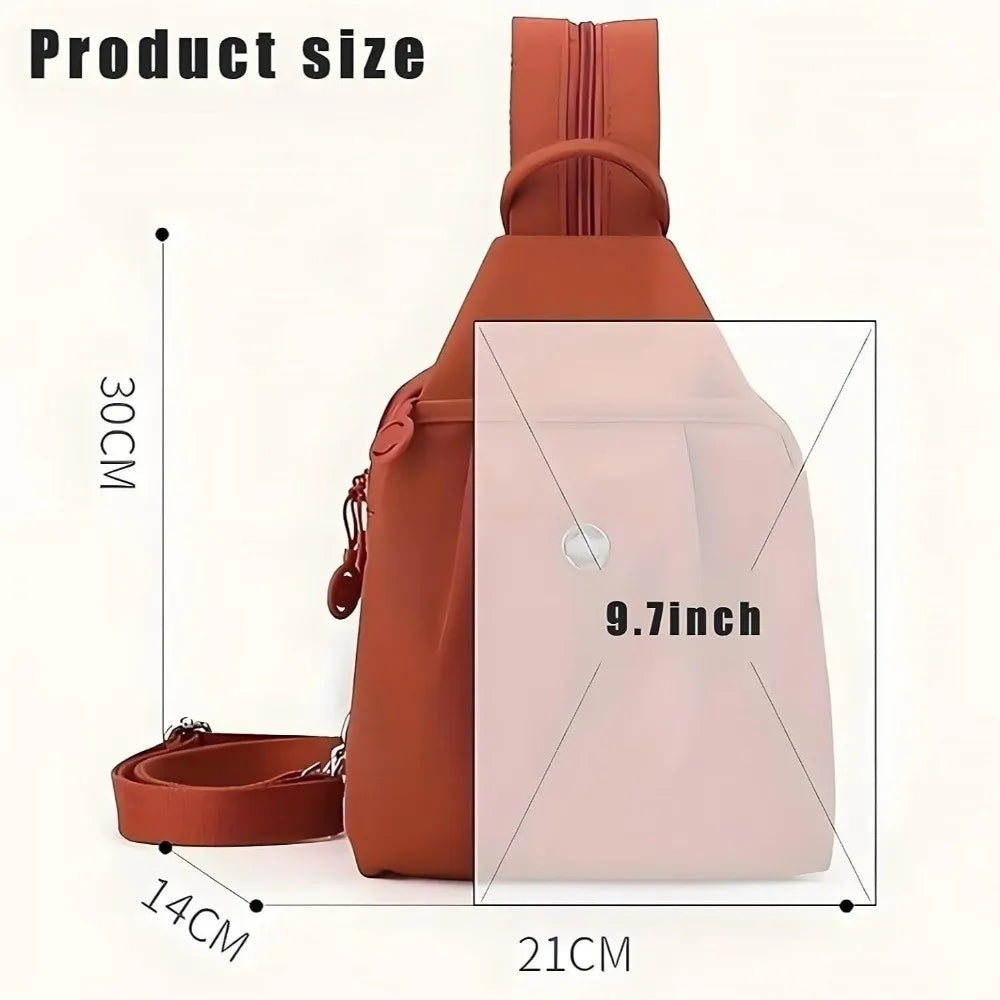 Large Capacity Waterproof Oxford Fabric Backpack for Travel & Hiking