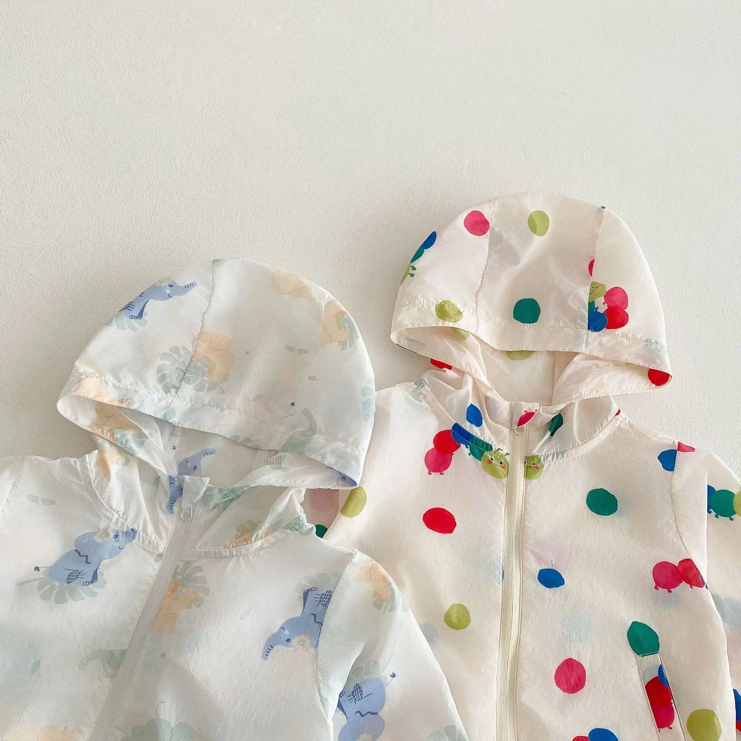 Girls Hooded Cartoon Jacket | Stylish Summer Outfit for Kids