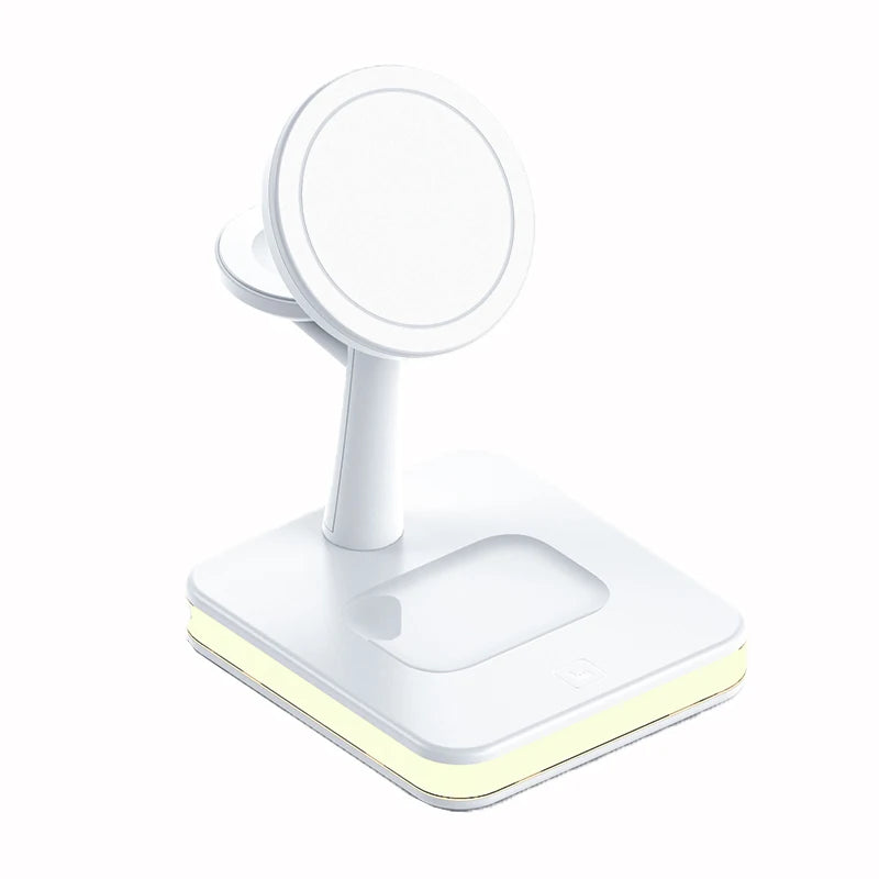 3 in 1 Magnetic Wireless Charger | Fast Charging Dock Station