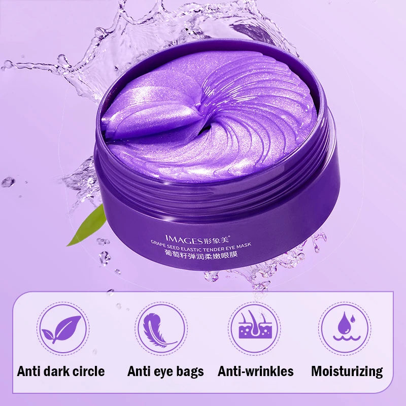 Grape Collagen Eye Mask Patches Moisturizing Firming Eye Care