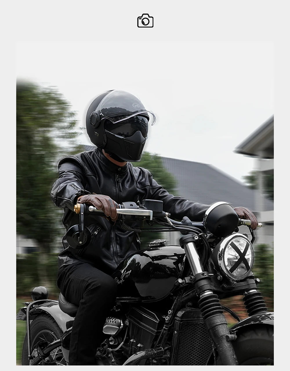 Lightweight Convertible Full Face Helmet for Electric Scooters