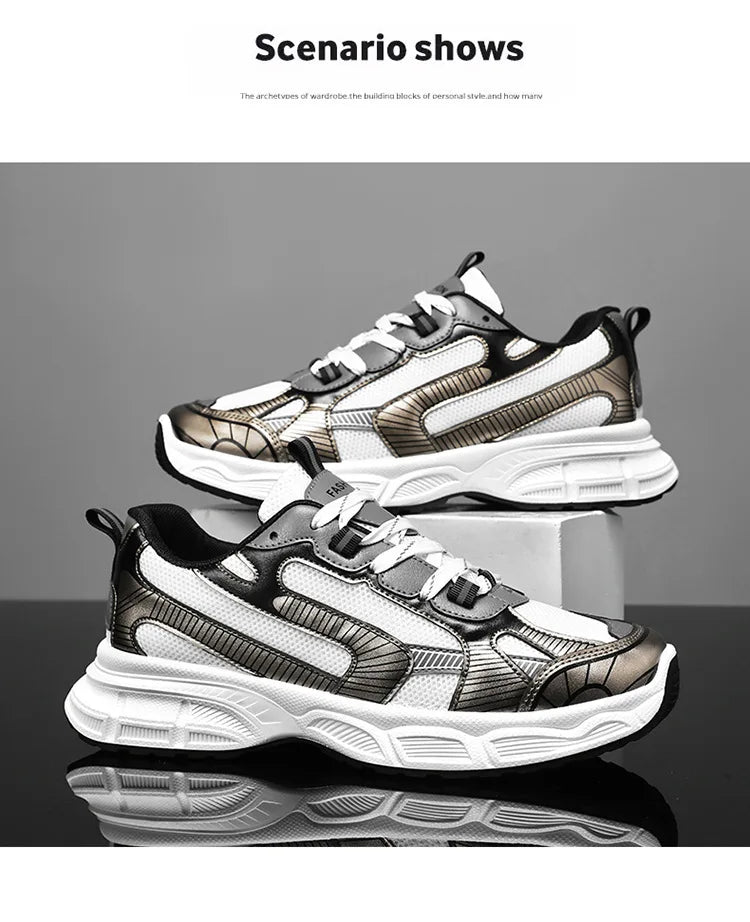Lightweight Outdoor Sports Shoes for Men | Breathable Casual Sneakers
