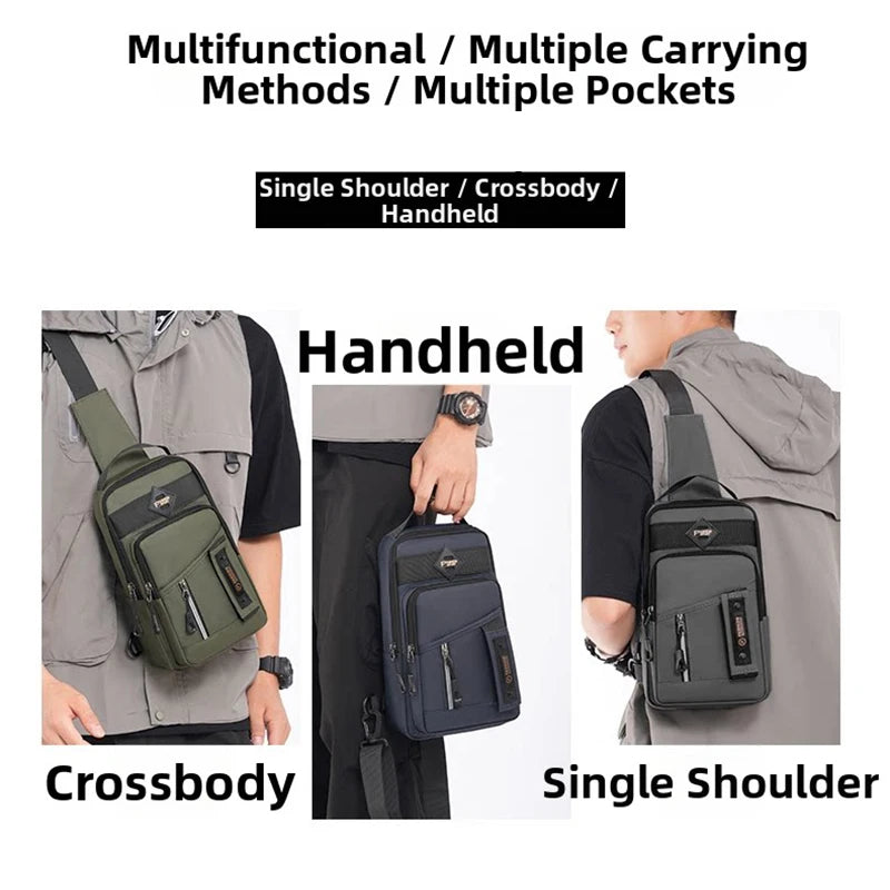 Multi-Functional Outdoor Chest Bag | Versatile Sling Shoulder Bag