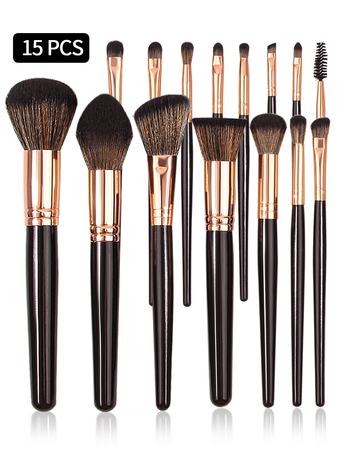 28pcs Professional Makeup Brush Set with Sponges & Face Brush | Complete Tools Kit 2026