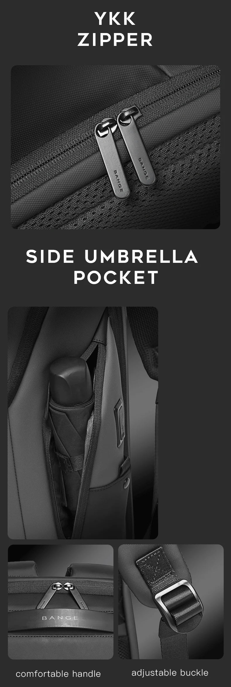 Multifunctional Waterproof Laptop Backpack | Big Capacity Business Bag