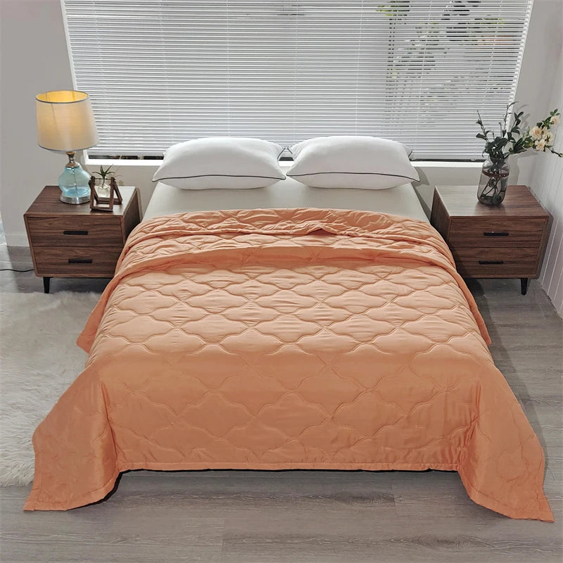 Cool Summer Quilt | Soft, Breathable Air Conditioner Blanket