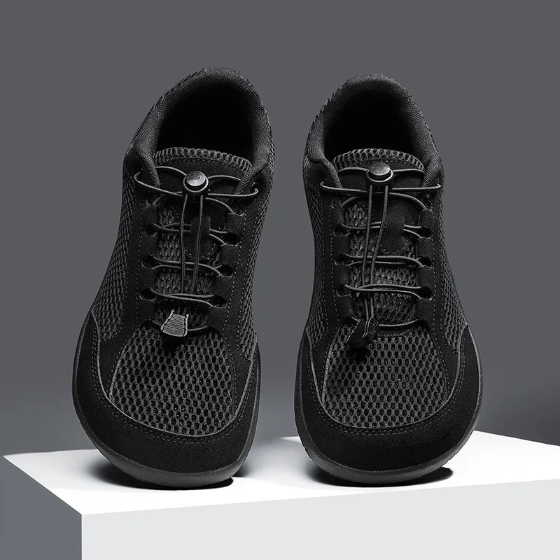 Wide Fit Casual Sports Shoes | Breathable Non-Slip Comfort