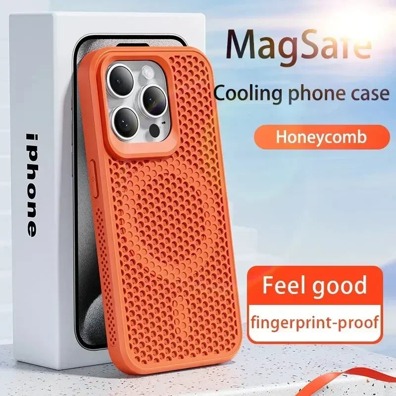 Cooling Heat Dissipation Phone Case | Magnetic Protection for iPhone