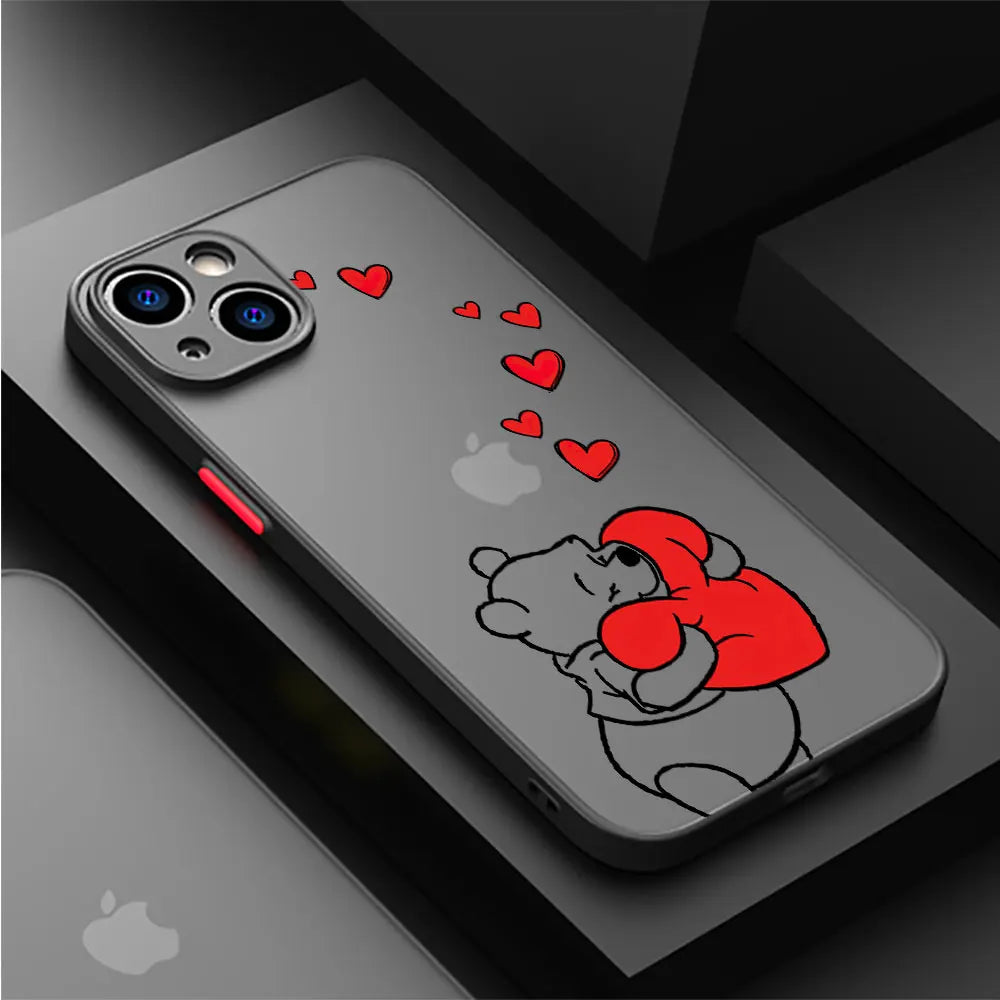 Funda de iPhone Bonita | Carcasa Mate de Lujo a Prueba de Golpes para Protección