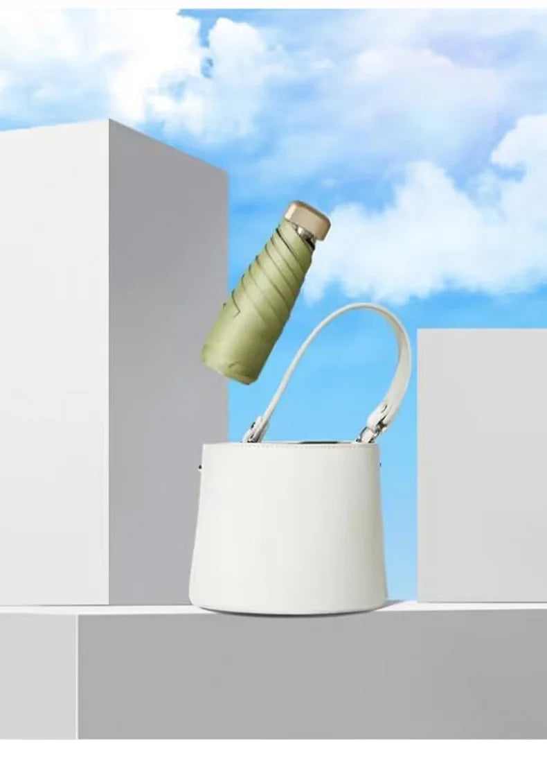 Mini Five-Fold Sun Umbrella | Portable UV Protection for All