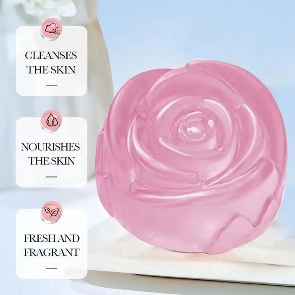 Rose Oil Whitening Soap | Brightening & Nourishing Cleansing Bar