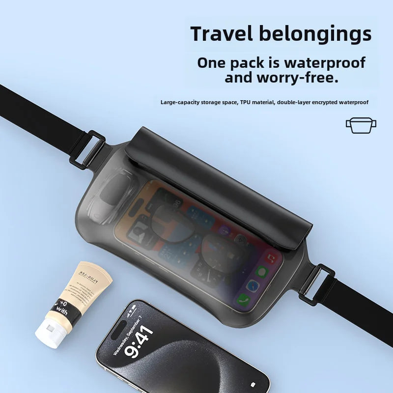 Universal Waterproof Phone Pouch | Secure Beach & Swim Protection