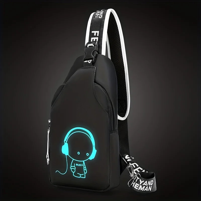 Large Capacity Casual Backpack Set | Stylish Travel & Chest Bags