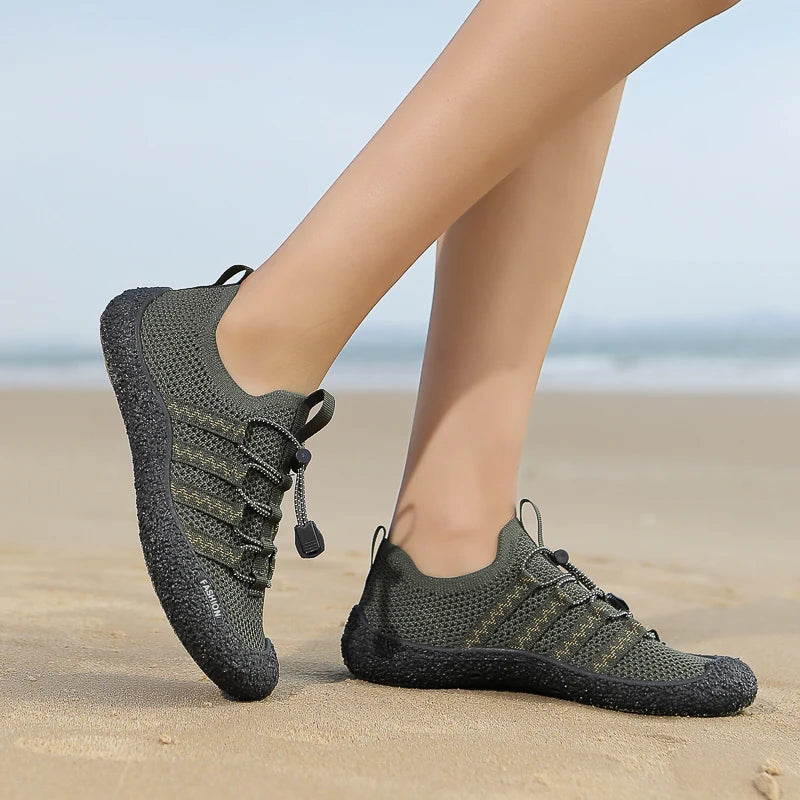 Quick Dry Aquatic Sneakers for Water Sports | Breathable Wading Shoes