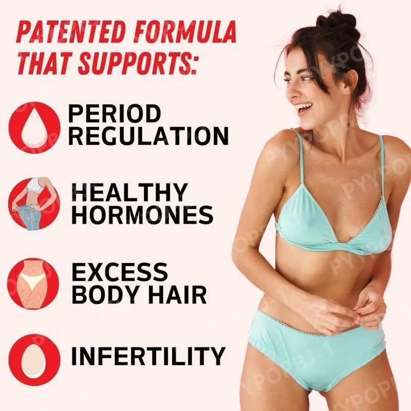 Hormone Balance Support Supplement | Myo-Inositol & Omega 3 Blend