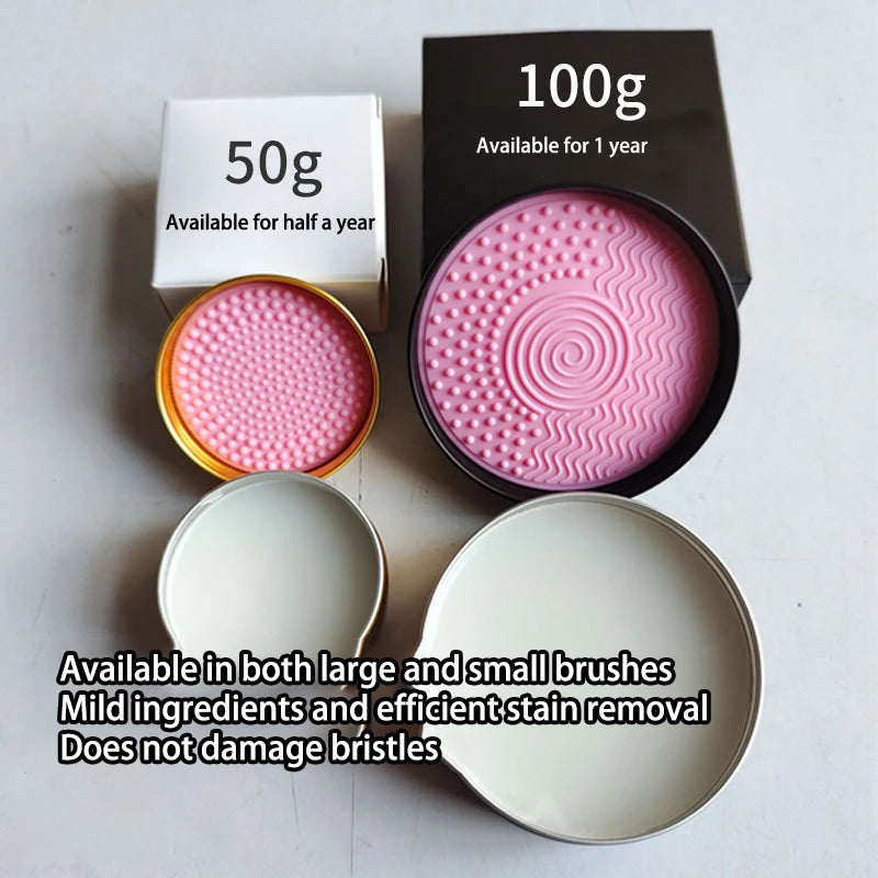 Silicone Makeup Brush Cleaner & Soap Pad | Flawless Beauty Essentials