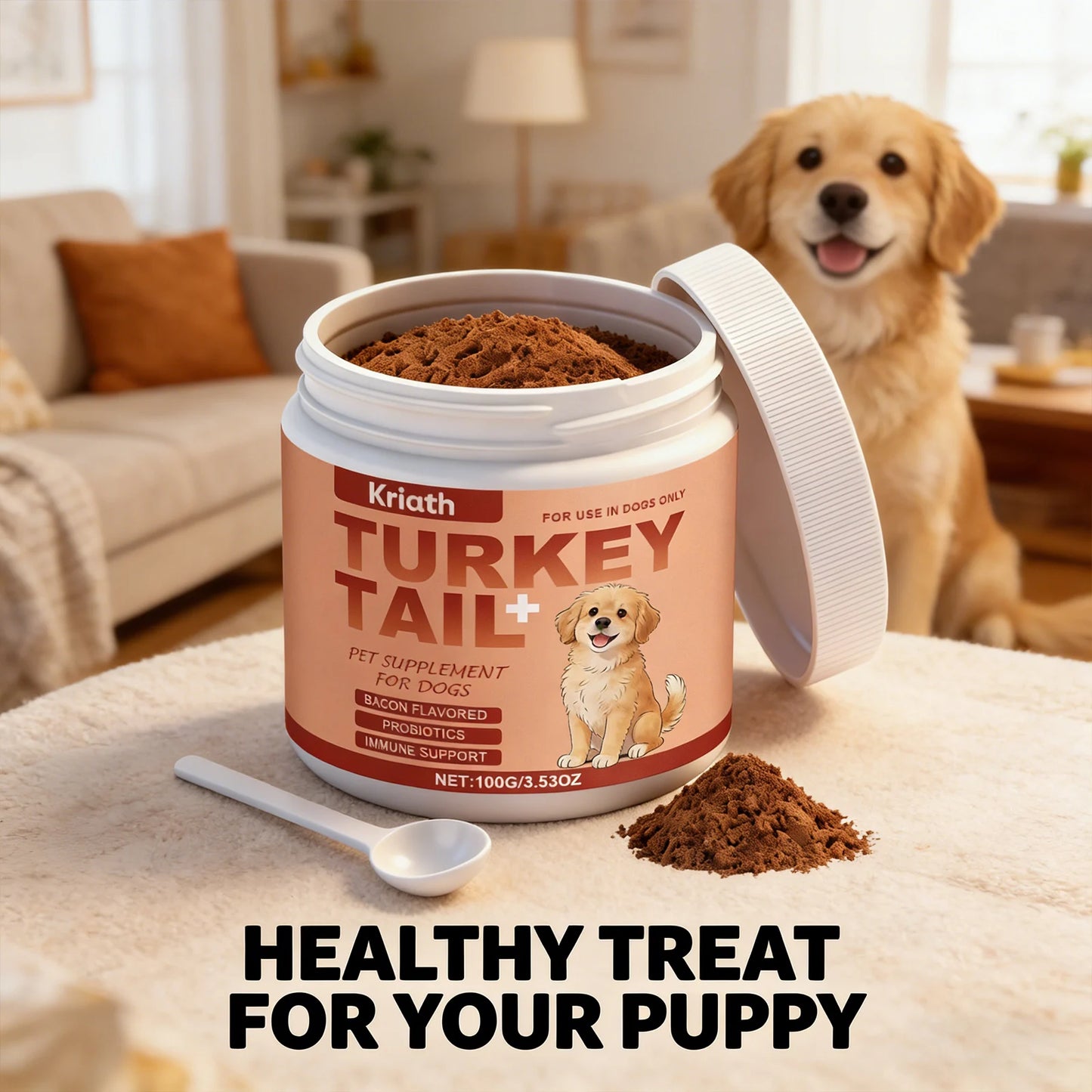 Pet Nutritional Supplements Bacon Flavor for Joint & Digestive Health