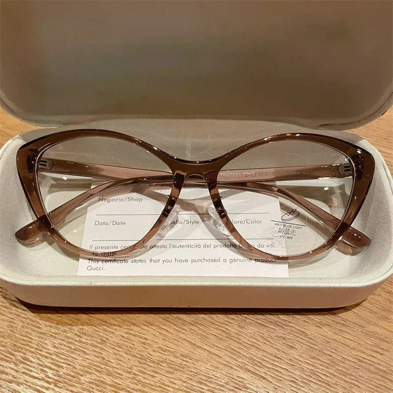 Trendy Cat Eye Reading Glasses for Women | Stylish Anti Blue Light Eyewear