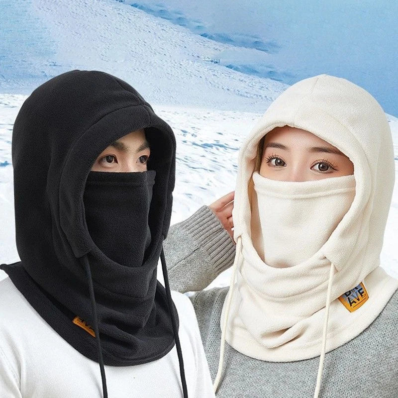 Unisex 4-in-1 Fleece Balaclava Winter Hat | All-Weather Protection