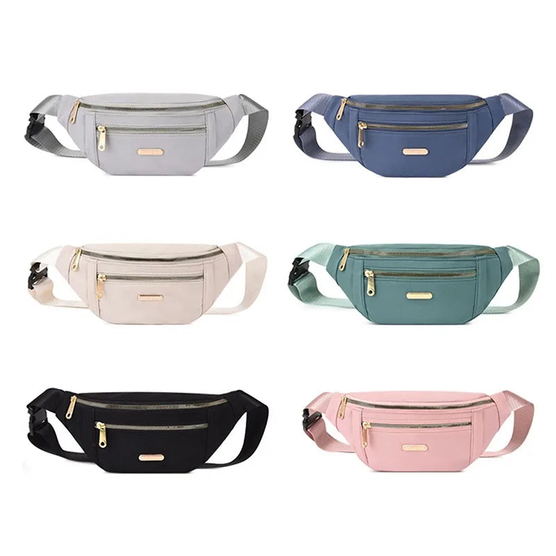 Casual Waist Bag for Men & Women | Large Phone Belt Pouch