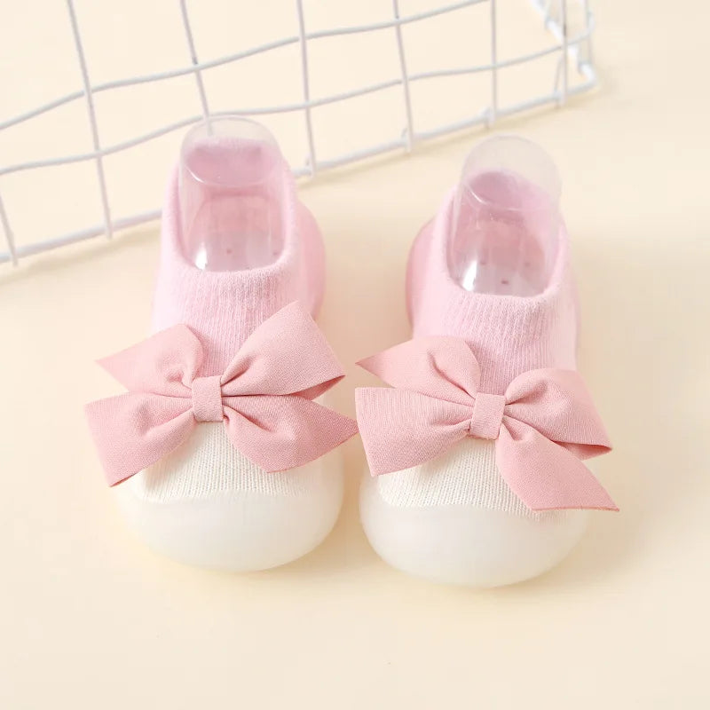 Cute Cartoon Baby Socks Shoes | Soft Rubber Sole for First Walkers