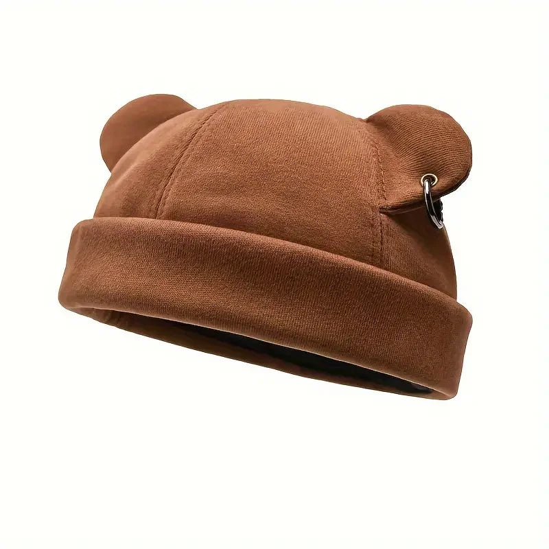 Unisex Cartoon Docker Brimless Beanie | Warm & Stylish Cap