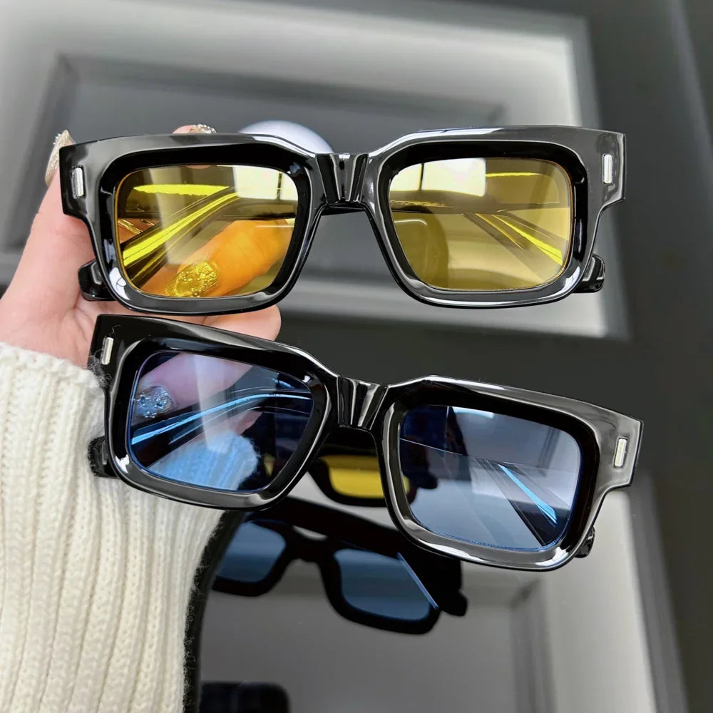 Trendy Square Sunglasses for Men & Women | Luxury Vintage Style