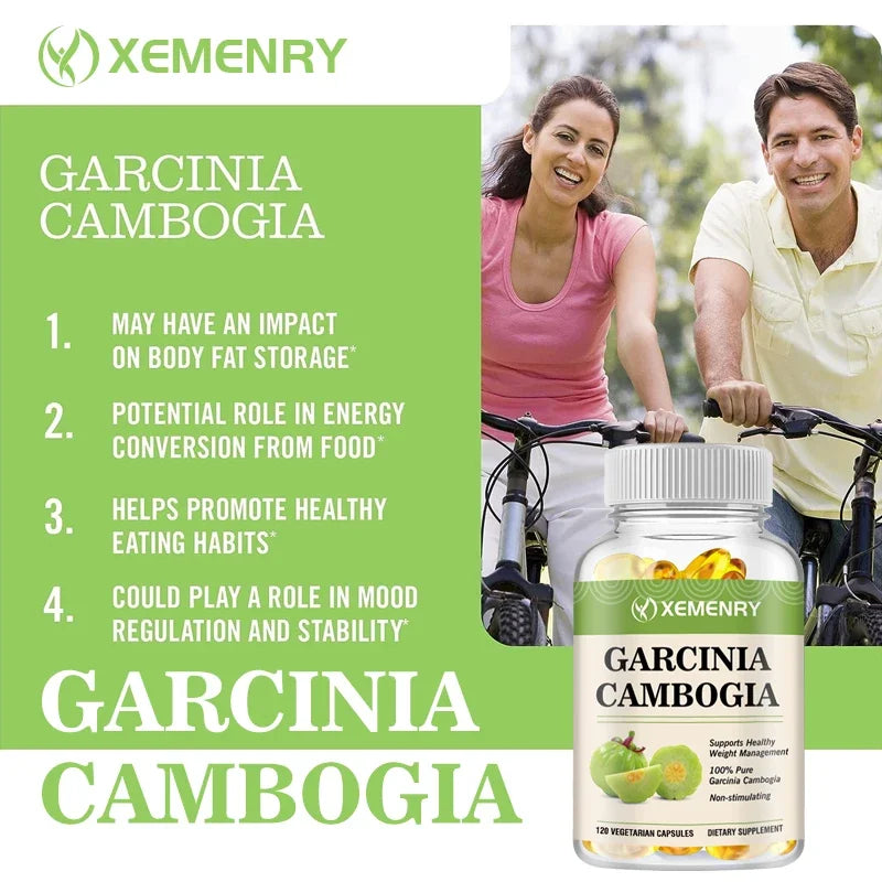 Garcinia Cambogia Capsules for Metabolism & Digestive Health