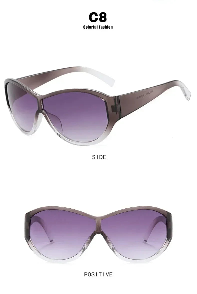Stylish Retro Y2K Sunglasses | Windproof Fashion Eyewear