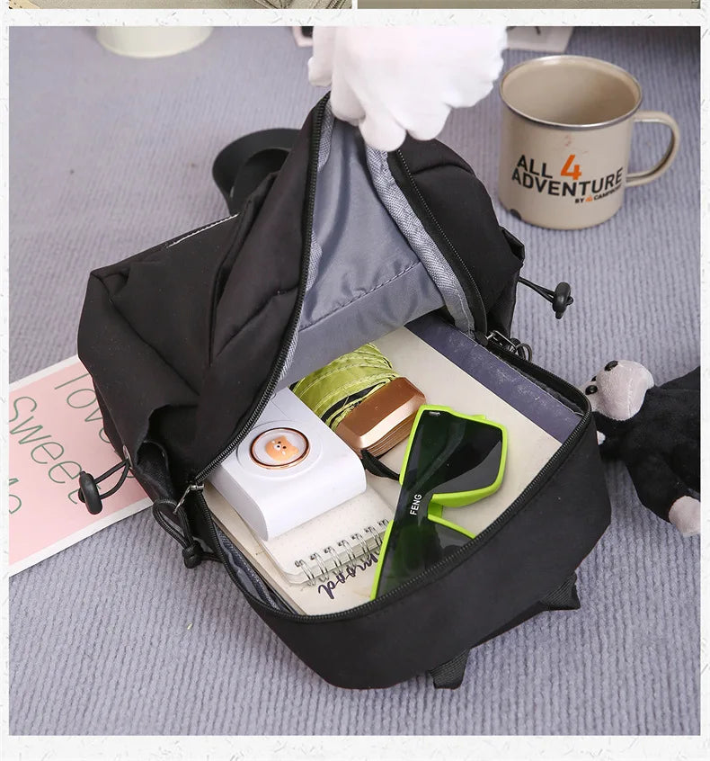 Unisex Korean Style Crossbody Bag | Lightweight & Portable