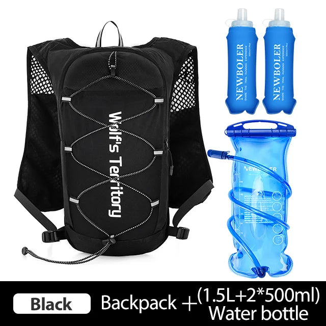 Ultralight Outdoor Trail Running Hydration Vest Backpack