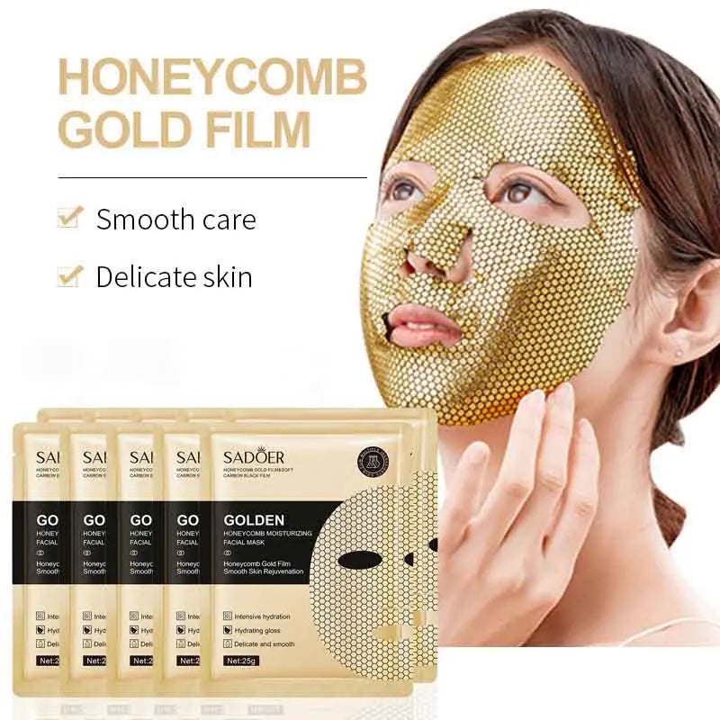 24K Golden Face Masks | Rejuvenating Moisturizing Skincare