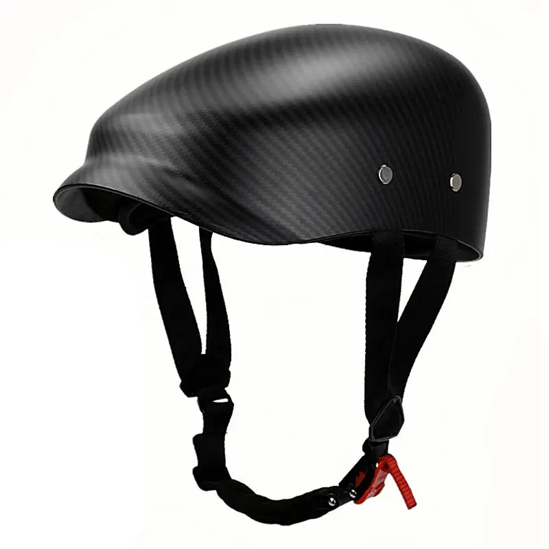 Retro Vintage Half Face Motorcycle Helmet for Men and Women