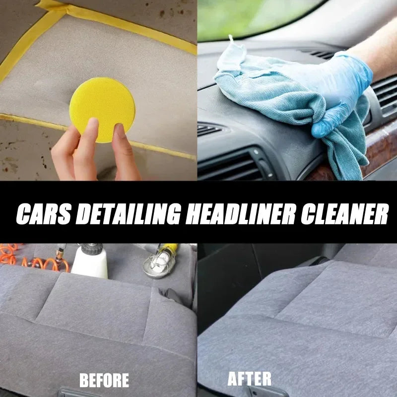 Powerful Multifunctional Car Upholstery Cleaner | Waterless Wash