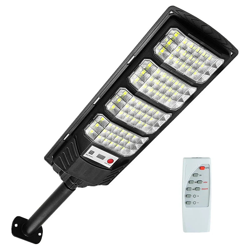 Potente foco LED solar con sensor de movimiento | Iluminación brillante
