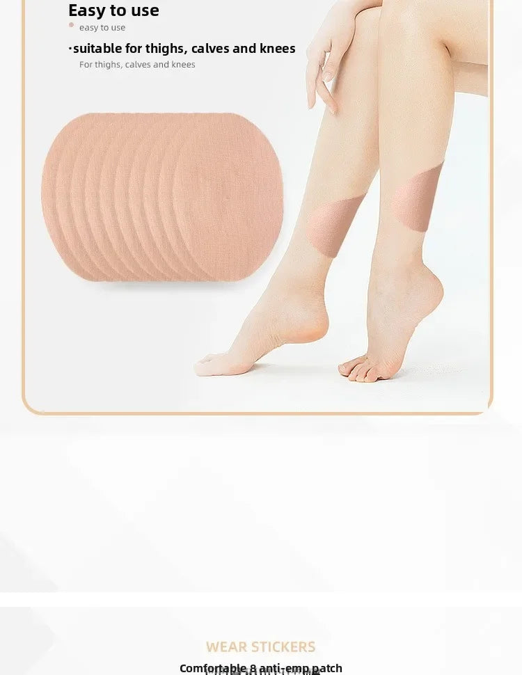 10Pcs Anti-Chafing Thigh Pads | Waterproof & Breathable Stickers