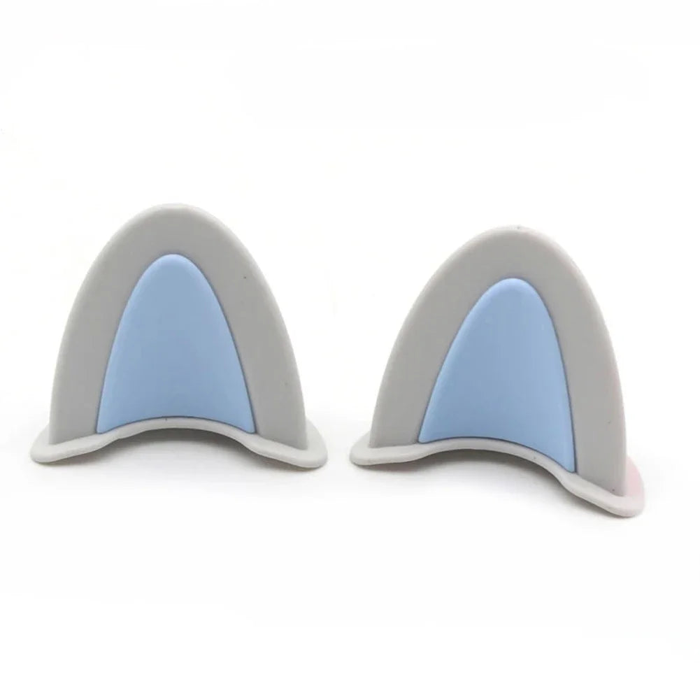 Cute Cat Ears Motorcycle Helmet Decorations | Fun Helmet Accessories